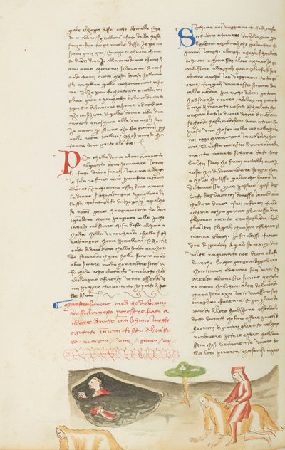 Decameron, The Horrific Adventure of Master Simon - Simone da Villa sur la fausse bêtei, Eighth Day, novelle 9. af Giovanni Boccaccio