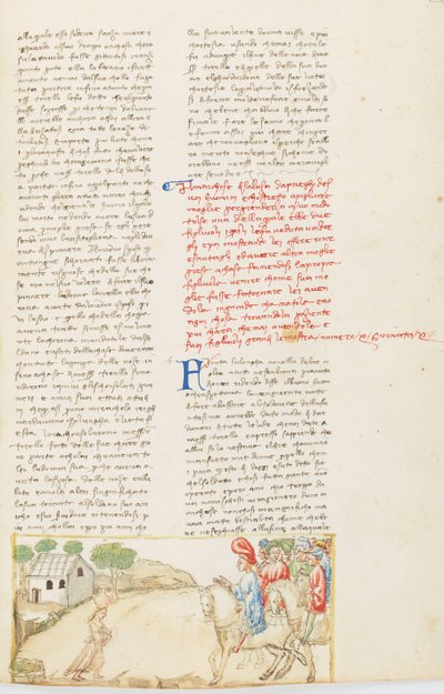 Decameron, Ægteskabets fysiologi - Gualtieri di Saluzzo henter Griselda, Den tiende dag, novelle 10. af Giovanni Boccaccio
