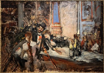 På Folies Bergère af Giovanni Boldini
