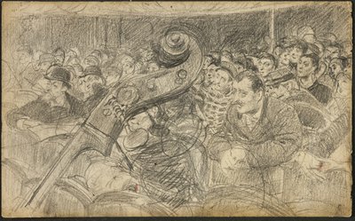 Publikum på et parisisk teater II af Giovanni Boldini