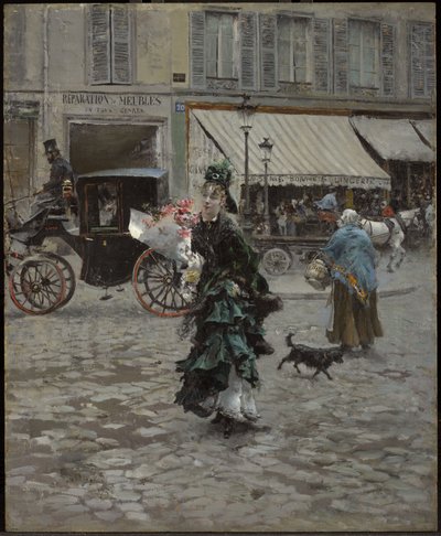 Kryds gaden af Giovanni Boldini
