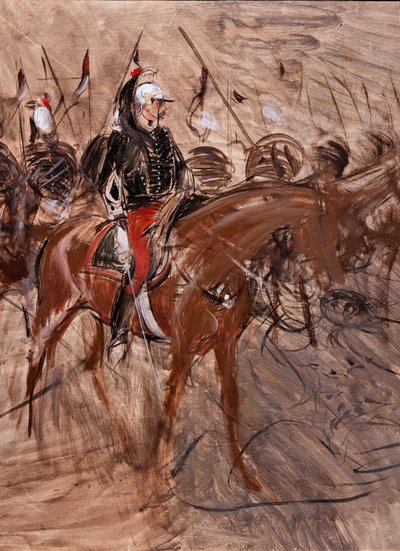 Drager til hest af Giovanni Boldini