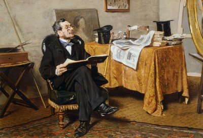 Interiør med figur, af Giovanni Boldini af Giovanni Boldini