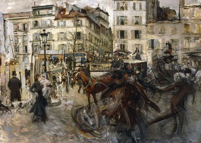 Place Pigalle, 1874 af Giovanni Boldini