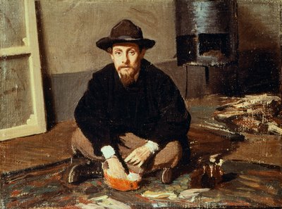 Portræt af Diego Martelli, omkring 1865, af Giovanni Boldini (1842-1931), olie på lærred af Giovanni Boldini