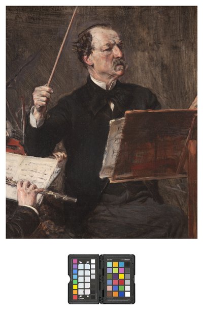 Portræt af Donnino Emanuele Muzio af Giovanni Boldini
