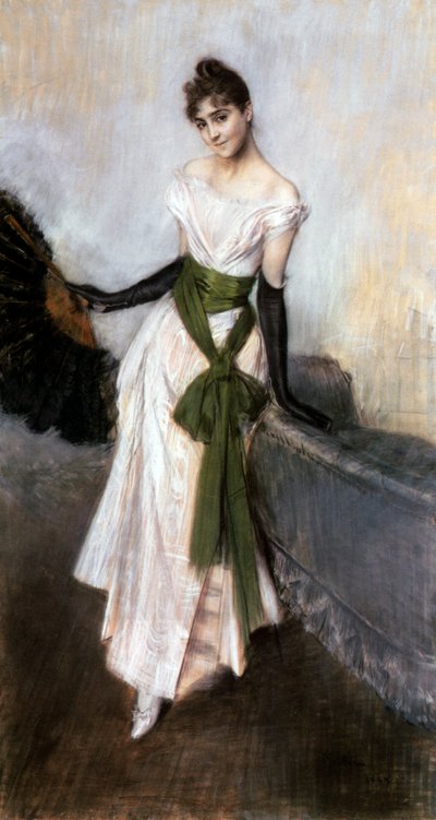 Portræt af Emiliana Concha de Ossa, 1888. af Giovanni Boldini
