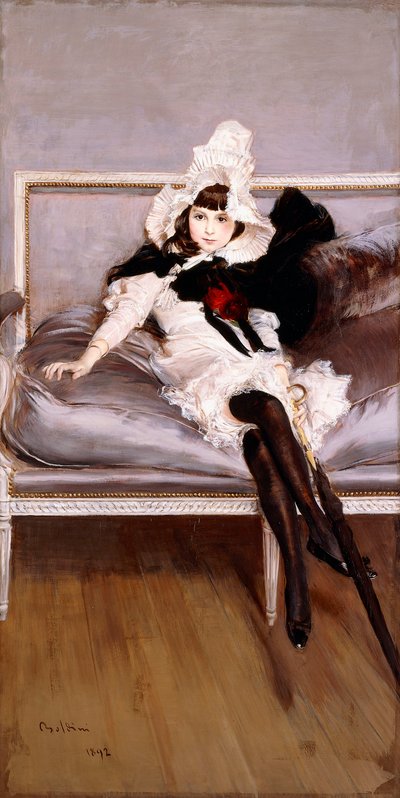 Portræt af Giovinetta Errazuriz, 1892 af Giovanni Boldini