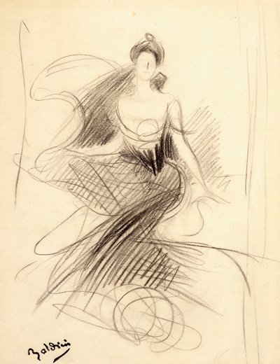 Portræt af Madame X, af Giovanni Boldini