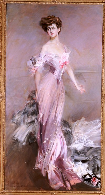 Portræt af fru Howard-Johnston, 1906 af Giovanni Boldini