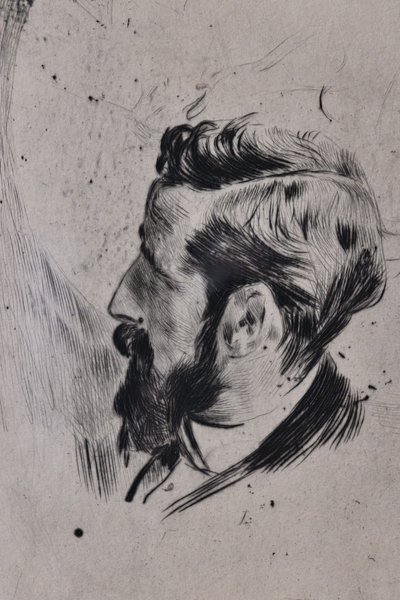 Portræt af Paul Helleu af Giovanni Boldini