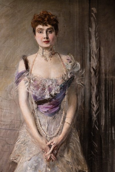 Prinsesse Eulalia af Spanien, detalje af Giovanni Boldini