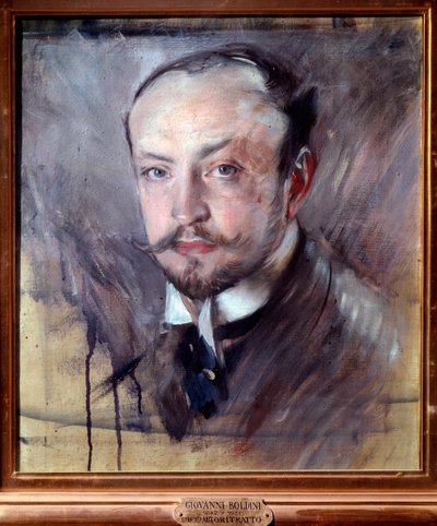 Selvportræt (olie på lærred af Giovanni Boldini