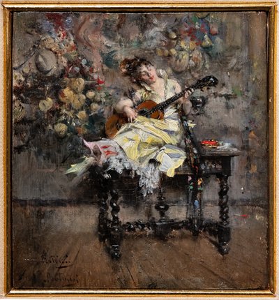 Guitarspilleren af Giovanni Boldini