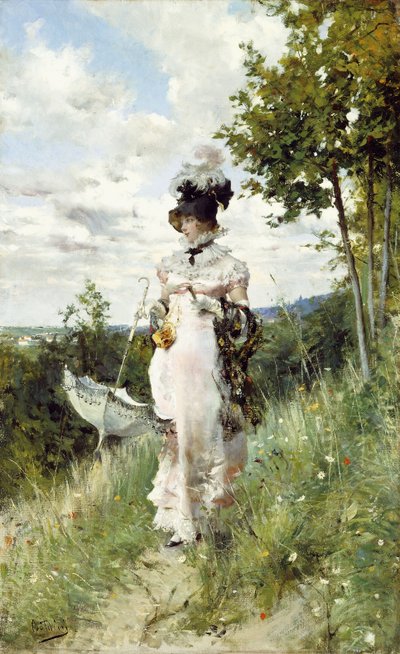Sommerturen af Giovanni Boldini