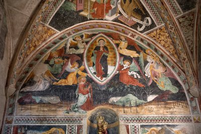 Ascension, ca. 1492 (fresko) af Giovanni Canavesio