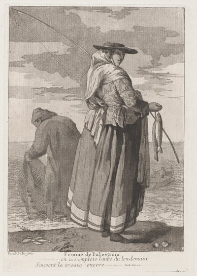 Femme de Palestrina (Kvinde fra Pellestrina) af Giovanni David