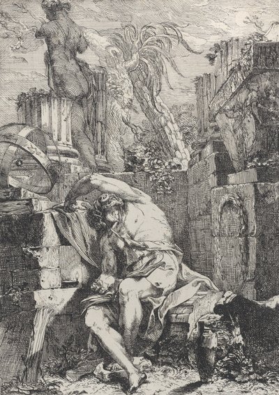Den retfærdige mand, ca. 1775. af Giovanni David