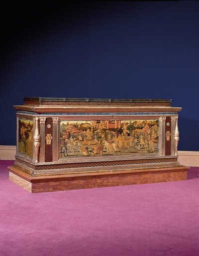Cassone af Giovanni Di Ser Giovanni Guidi