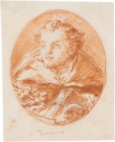 Der heilige Dominikus af Giovanni Domenico Tiepolo