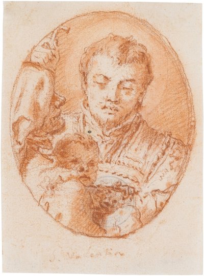 Der heilige Valentin af Giovanni Domenico Tiepolo