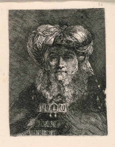 Samling af hoveder af Giovanni Domenico Tiepolo
