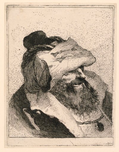 Samling af hoveder af Giovanni Domenico Tiepolo