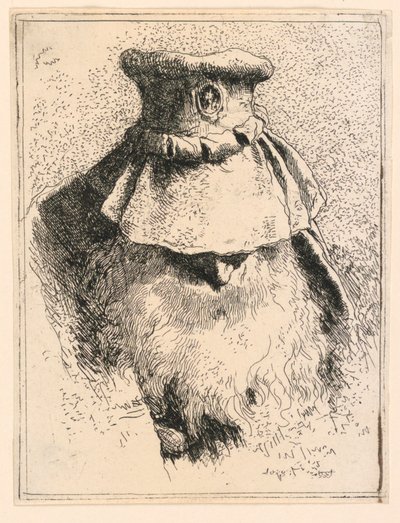 Samling af hoveder af Giovanni Domenico Tiepolo