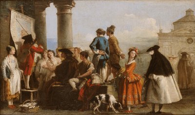 Historiefortælleren af Giovanni Domenico Tiepolo