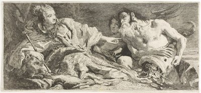 Venedig modtager Neptuns hyldest af Giovanni Domenico Tiepolo