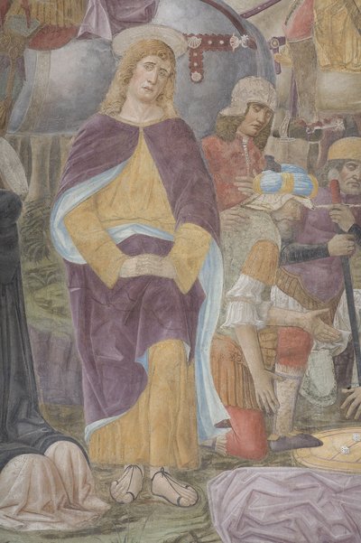 Korsfæstelse, 1495 (detalje af 3498420) af Giovanni Donato Montorfano