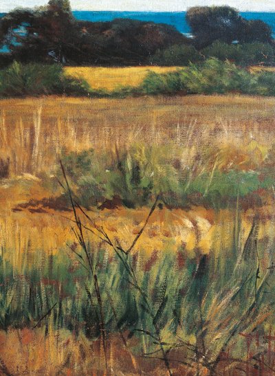 Italien, Firenze, Maremma Toscana, ca. 1894, detalje af Giovanni Fattori
