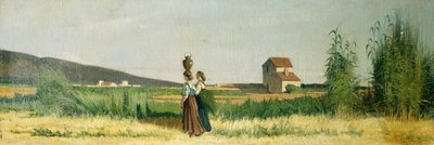 Livorno vandbærer af Giovanni Fattori