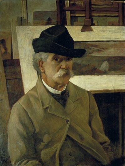 Selvportræt af Giovanni Fattori