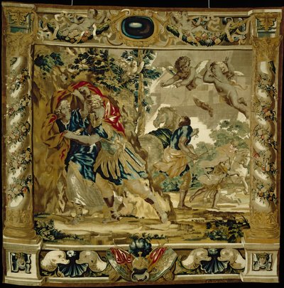 Dido og Aeneas søger ly for en storm af Giovanni Francesco (1610 62) Romanelli