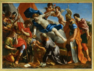 Venus hælder dictam på Aeneas