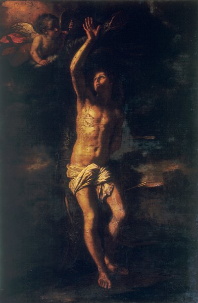 Sankt Sebastian af Giovanni Francesco Barbieri