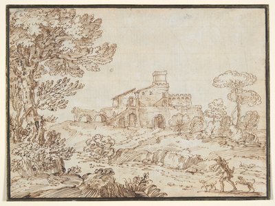 Termi de Caracalla (Caracallas bade) af Giovanni Francesco Grimaldi