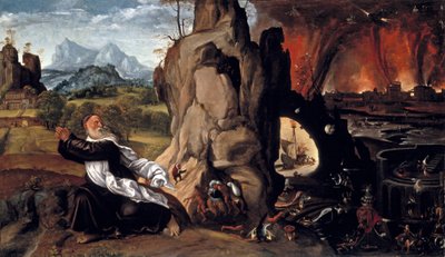 Sankt Anthonys pine af Giovanni Girolamo Savoldo