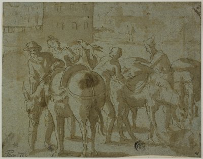Muledyr og Muldyr af Giovanni Guerra