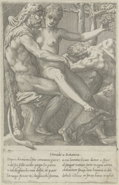 Loves of the Gods (serietitel) af Giovanni Jacopo Caraglio
