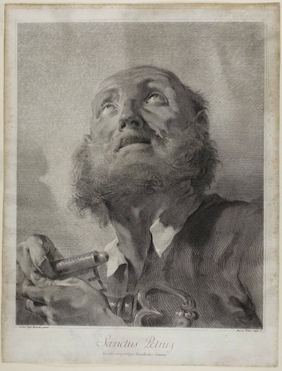 Gud Faderen og elleve af de tolv apostle af Giovanni Marco Pitteri