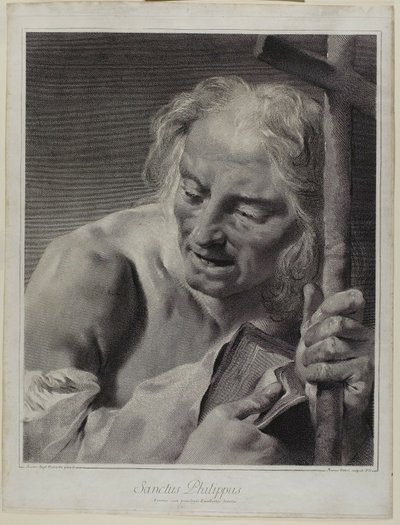 Gud Faderen og elleve af de tolv apostle af Giovanni Marco Pitteri