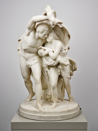 Flyvning fra Pompeji af Giovanni Maria Benzoni
