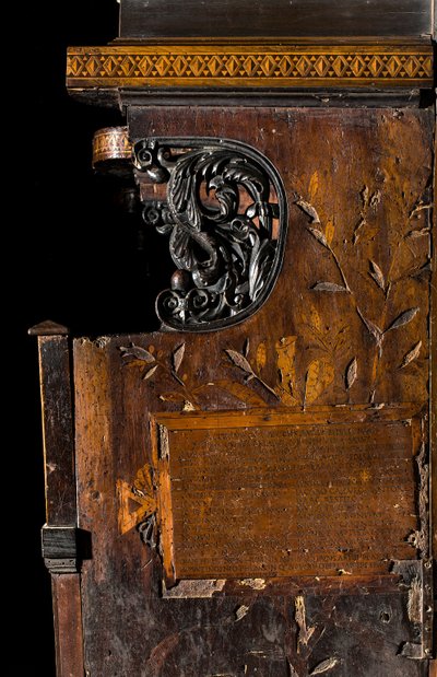 Lignaean Canonical Choir, indlagt af Giovanni Maria Platina 1484, højre sideindlæg af Giovanni Maria Platina