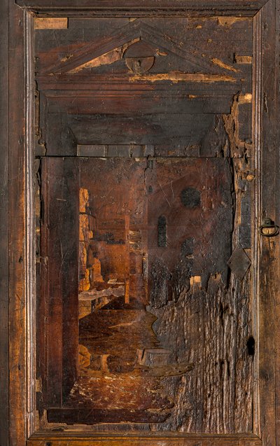 Lignaean Canonical Choir, indlagt af Giovanni Maria Platina 1484, Superior Stall af Giovanni Maria Platina