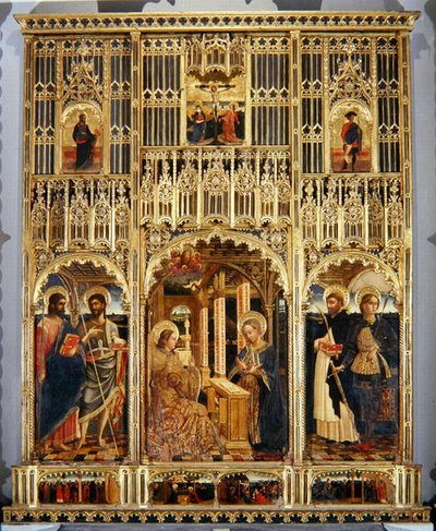 Bebudelsesaltertavle af Giovanni Mazone