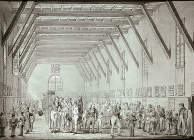 Milano. Skolen for gensidig undervisning på Santa Caterina (print) af Giovanni Migliara