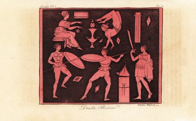 Pyrrhic Dance, oldgræsk krigsdans af Giovanni Paglianti