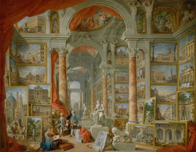 Moderne Rom af Giovanni Paolo Pannini